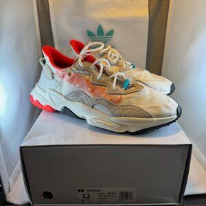 Adidas Ozweego Solar Red Big Logo EH0252 Size 12 EUC with Box and Dust Bag